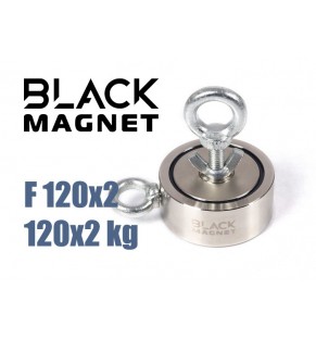 Magnes neodymowy Black Magnet F120x2